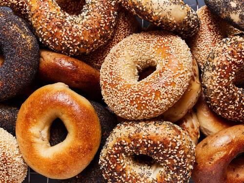 Banner Image for Sunday Morning Bagels and Parsha Following Shacharit is Back!